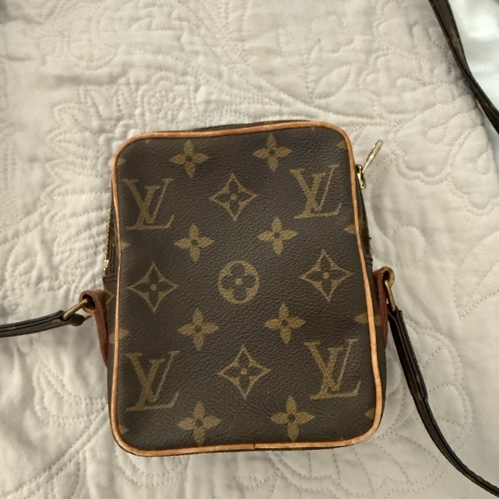 Louis Vuitton Brown Monogram Messenger Bag